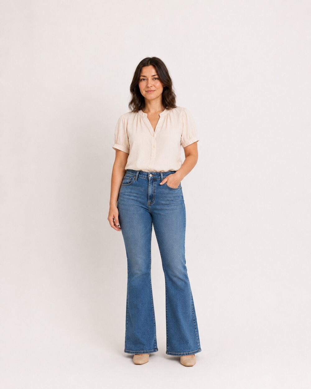 Citizens of Humanity Marion Bootcut Jeans 16W Medium Wash Stretch Denim Y2K